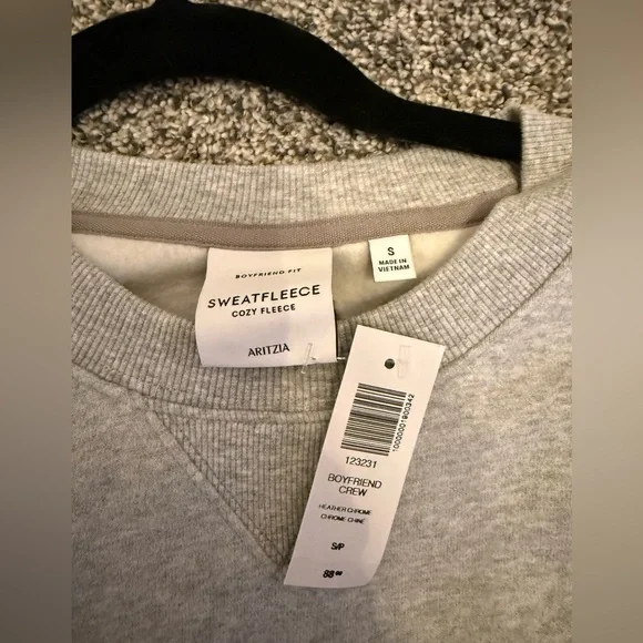 Aritzia softfleece boyfriend Crewneck - Picture 2 of 5